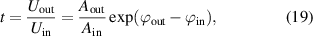 Equation (19)