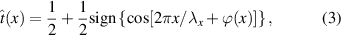 Equation (3)