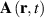 ${\mathbf{A}}\left( {{\mathbf{r}},t} \right)$