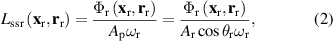 Equation (2)