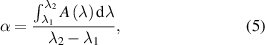 Equation (5)