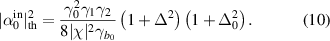 Equation (10)