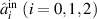 $\hat_i^\mathrm \ (i = 0,1,2)$