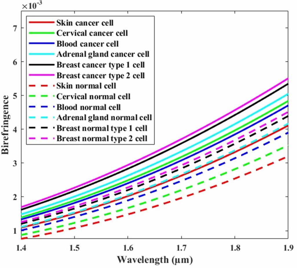 High-sensitivity double-D shaped photonic crystal fiber biosensor with ...