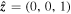 $\hat{{\boldsymbol{z}}}=(0,0,1)$