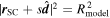 $| {{\boldsymbol{r}}}_{{\rm{SC}}}+s\hat{{\boldsymbol{d}}}{| }^{2}={R}_{{\rm{model}}}^{2}$