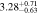 $3.2{8}_{-0.63}^{+0.71}$