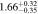$1.6{6}_{-0.35}^{+0.32}$