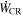 ${\dot{W}}_{{\rm{CR}}}$
