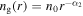 ${n}_{{\rm{g}}}(r)={n}_{0}{r}^{-{\alpha }_{2}}$