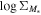 $\mathrm{log}{{\rm{\Sigma }}}_{{M}_{\ast }}$