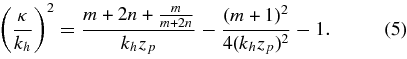 Equation (5)