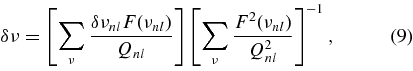 Equation (9)
