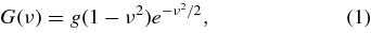 Equation (1)
