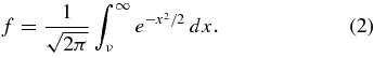 Equation (2)