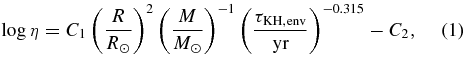 Equation (1)