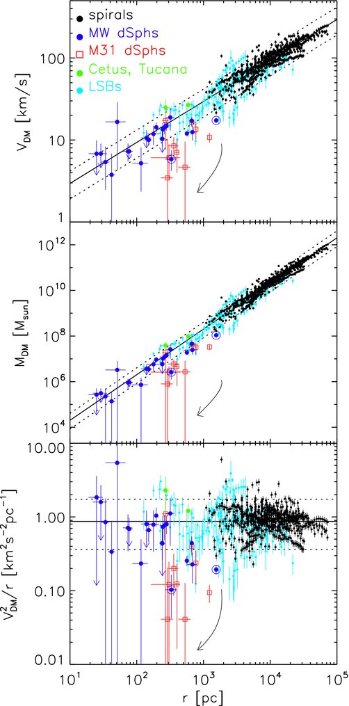 COMPARING THE DARK MATTER HALOS OF SPIRAL, LOW SURFACE BRIGHTNESS, AND ...