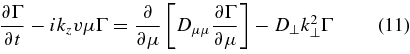 Equation (11)