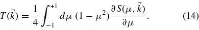 Equation (14)