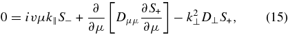 Equation (15)