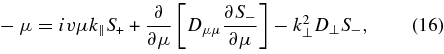 Equation (16)