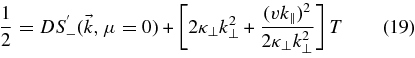 Equation (19)