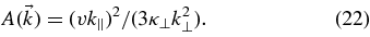 Equation (22)