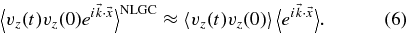 Equation (6)