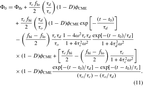 Equation (11)