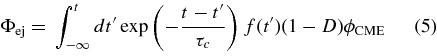 Equation (5)