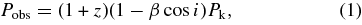 Equation (1)