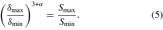 Equation (5)