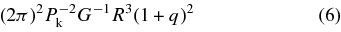 Equation (6)