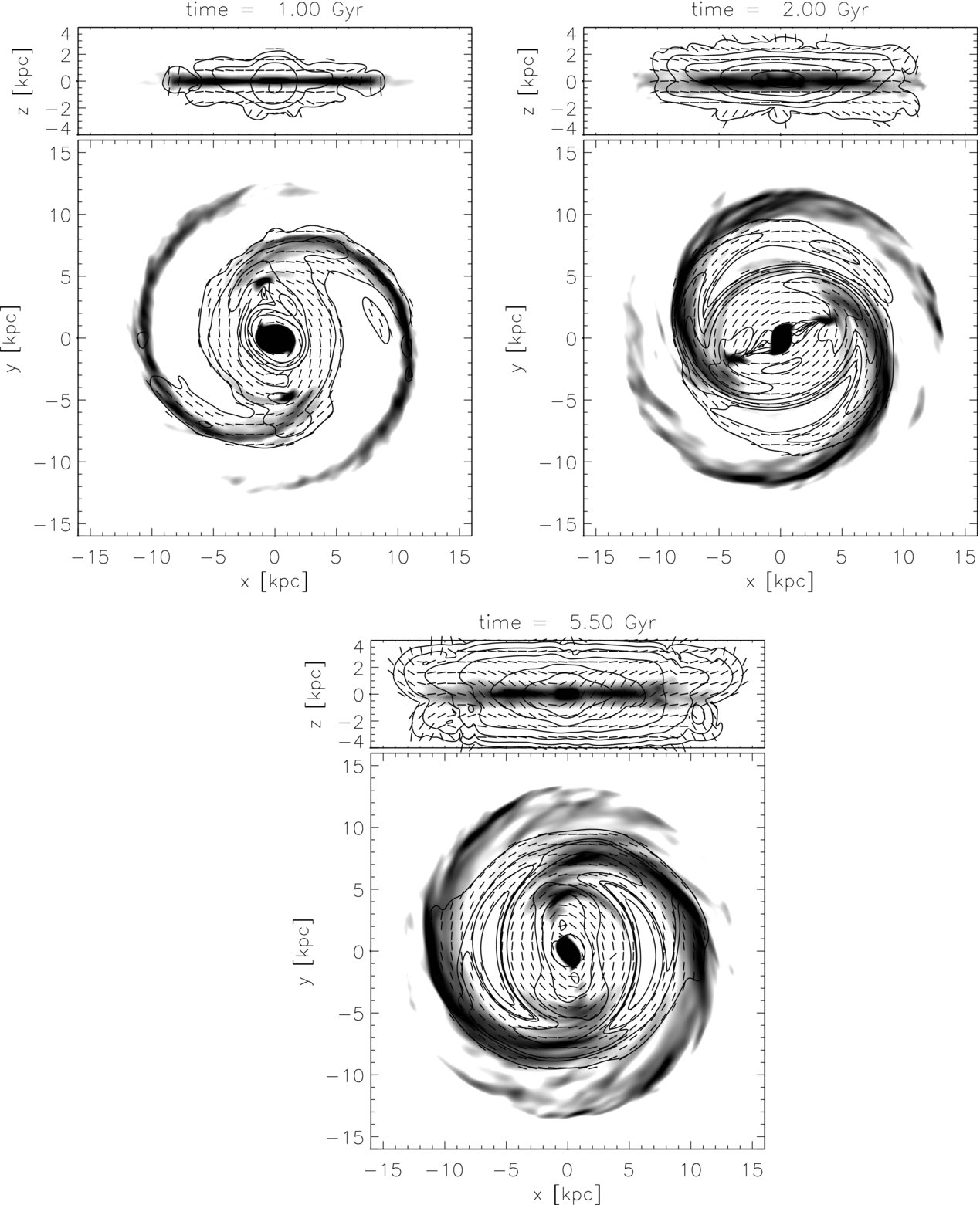 GLOBAL SIMULATIONS OF THE MAGNETIC FIELD EVOLUTION IN BARRED GALAXIES ...