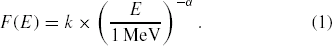 Equation (1)