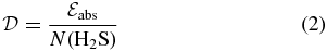 Equation (2)