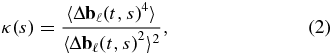 Equation (2)