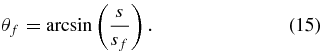 Equation (15)