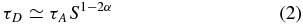 Equation (2)