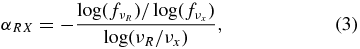 Equation (3)