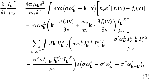 Equation (3)