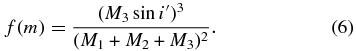 Equation (6)