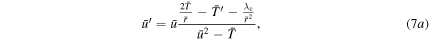 Equation (7a)