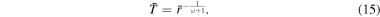Equation (15)