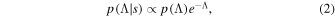 Equation (2)