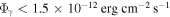 ${{\rm{\Phi }}}_{\gamma }\lt 1.5\times {10}^{-12}\,\mathrm{erg}\,{\mathrm{cm}}^{-2}\,{{\rm{s}}}^{-1}$