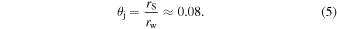 Equation (5)