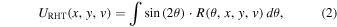 Equation (2)