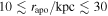 $10\lesssim {r}_{\mathrm{apo}}/\mathrm{kpc}\lesssim 30$