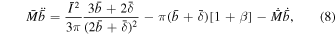 Equation (8)